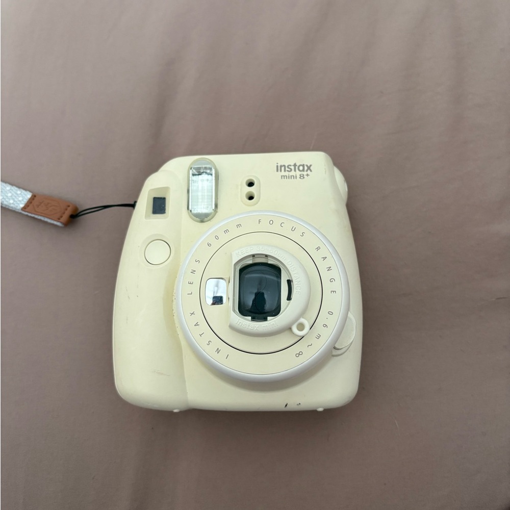 Instax Mini 8+ Ivory Instant Camera